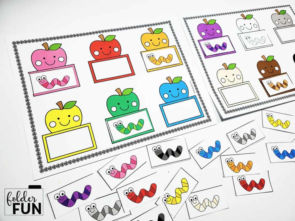 Free Printable Educational File Folders Games