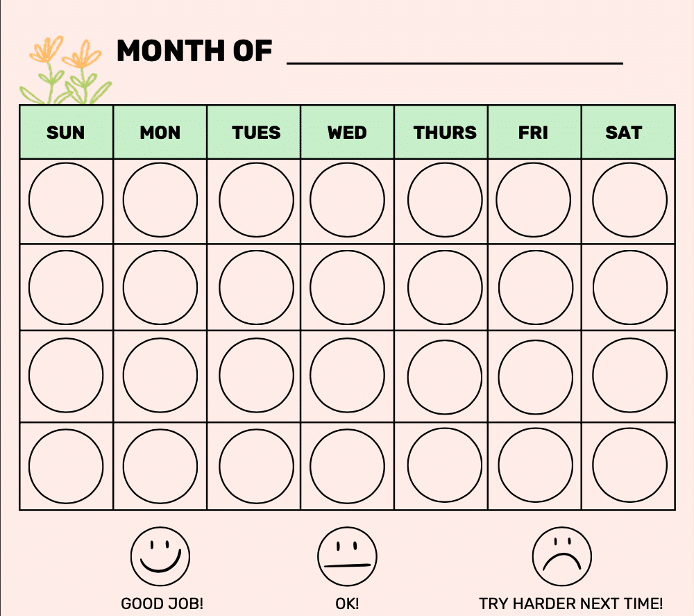 Free Printable Tracking Sheets For Special Education