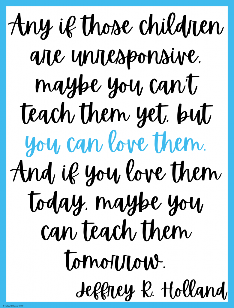 Motivational Quotes For Teachers Teaching With Haley O Connor