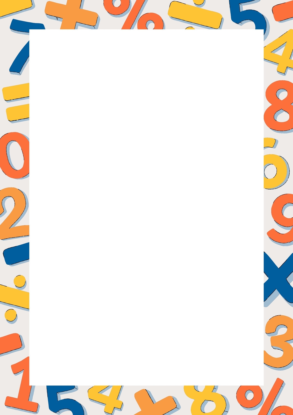 Free Printable Education Borders