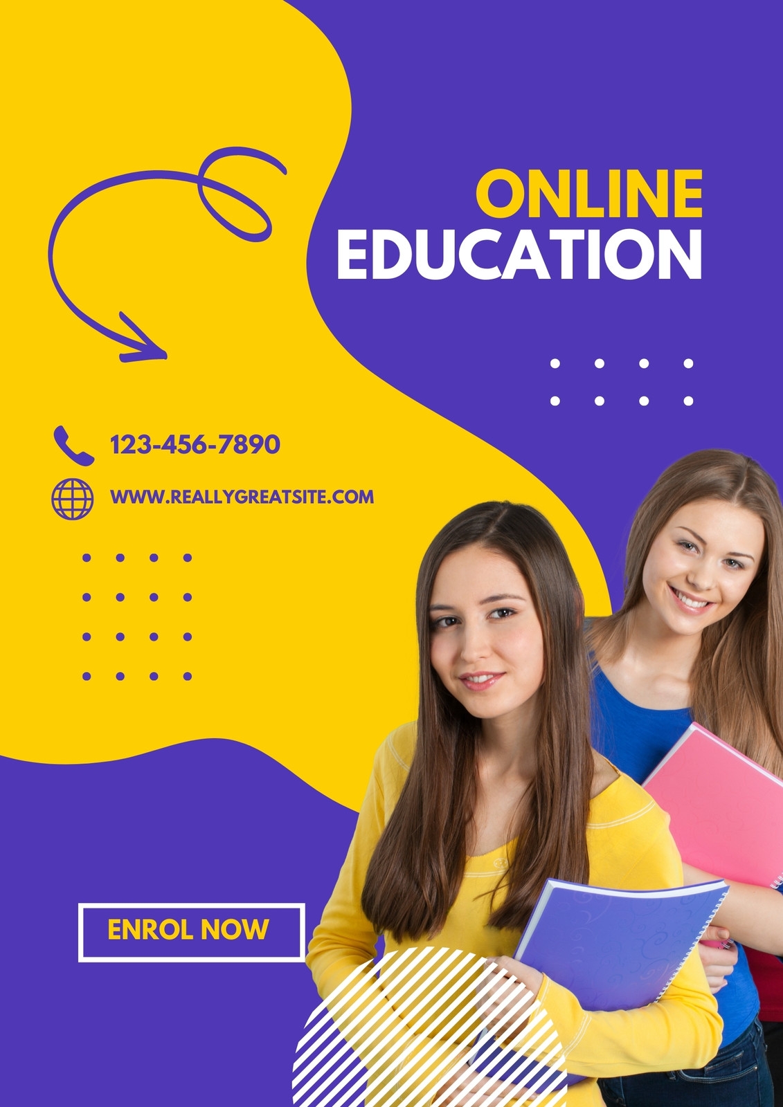 Page 18 Free Printable Customizable Education Flyer Templates Canva