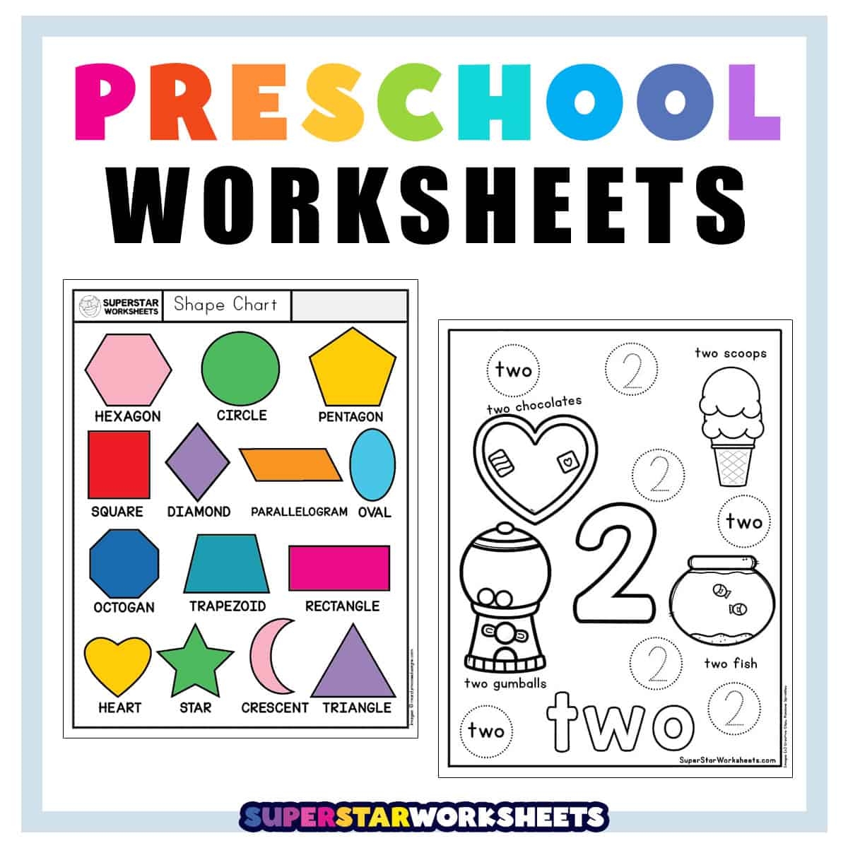 Printable Educational Activities For Kindergarten