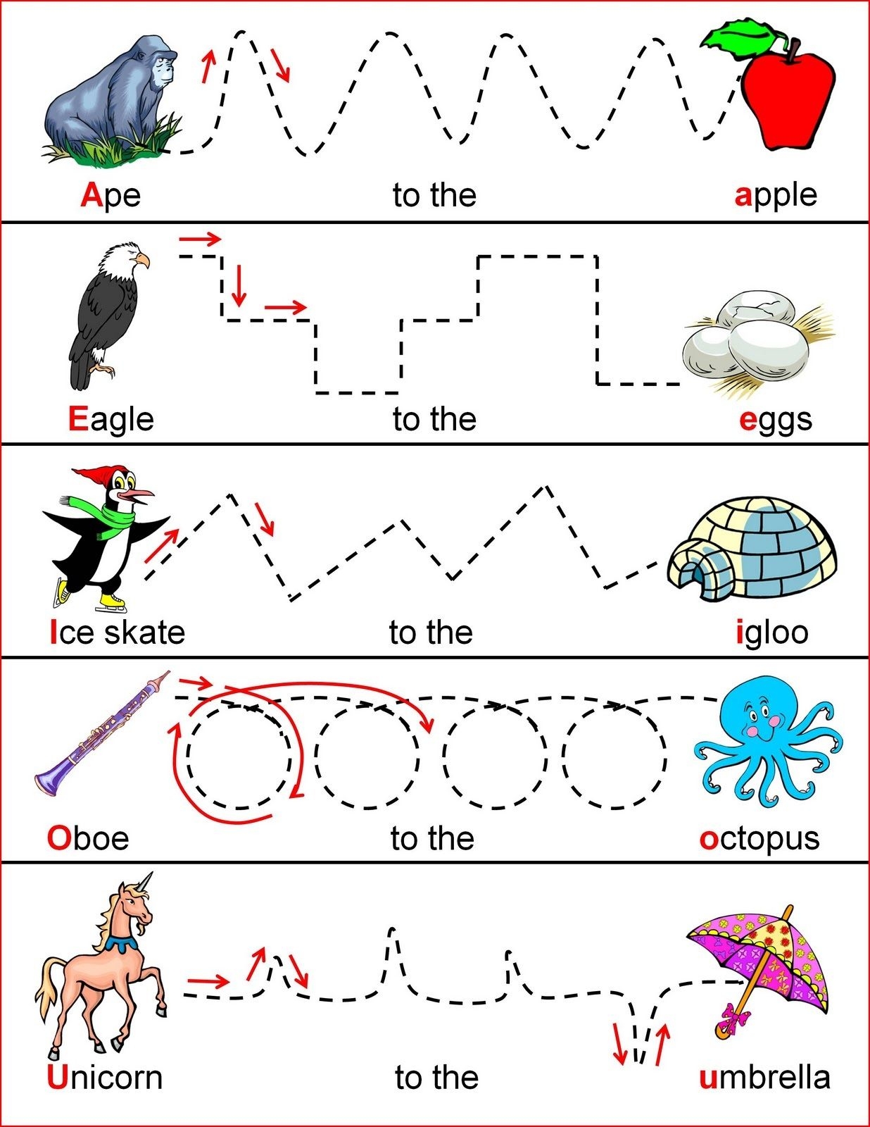 Printable Learning Worksheets For 2 Year Olds