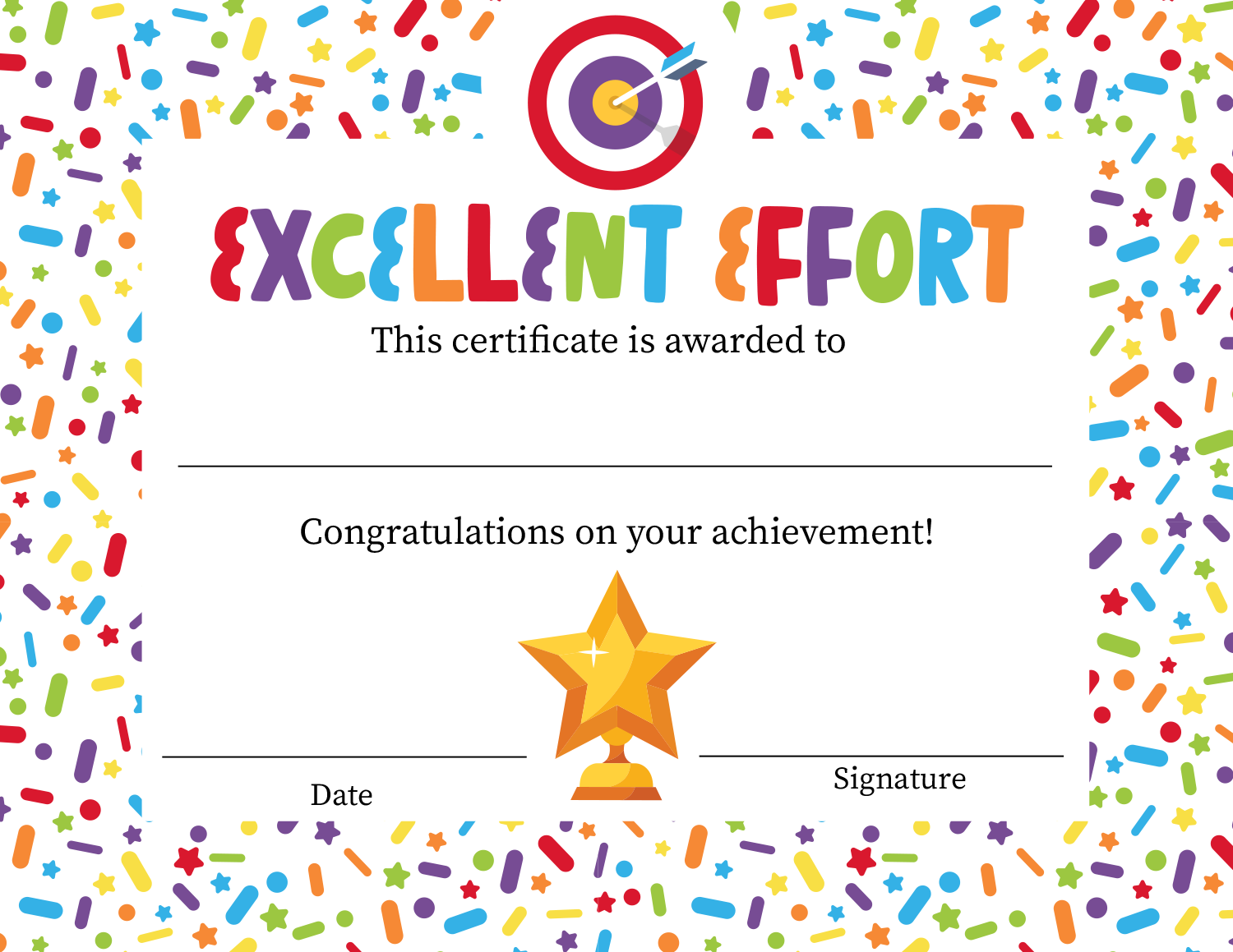 Printable PE Awards 30 Printable Certificates To Celebrate Your Students American Coaching Academy