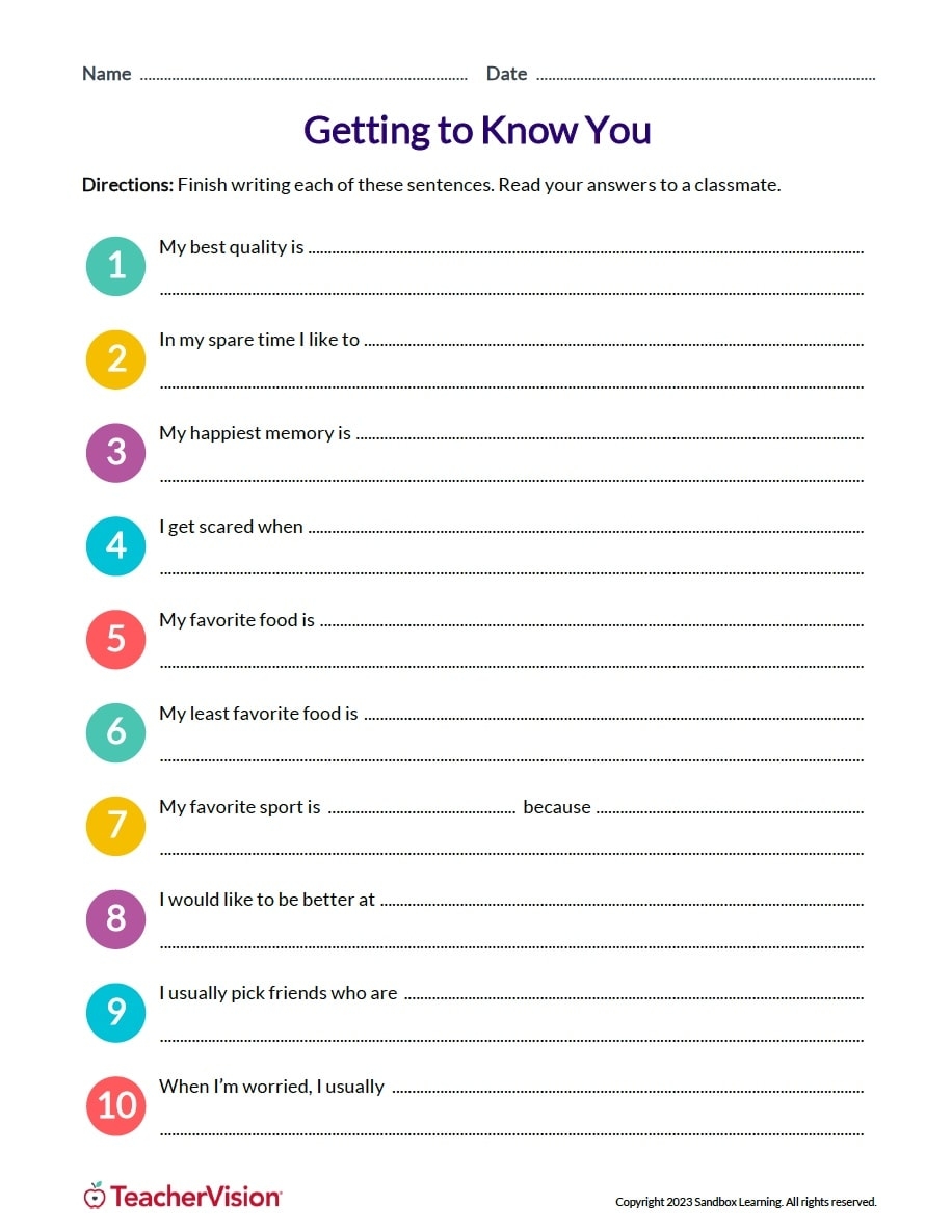 Printable Teacher Forms For The Classroom TeacherVision