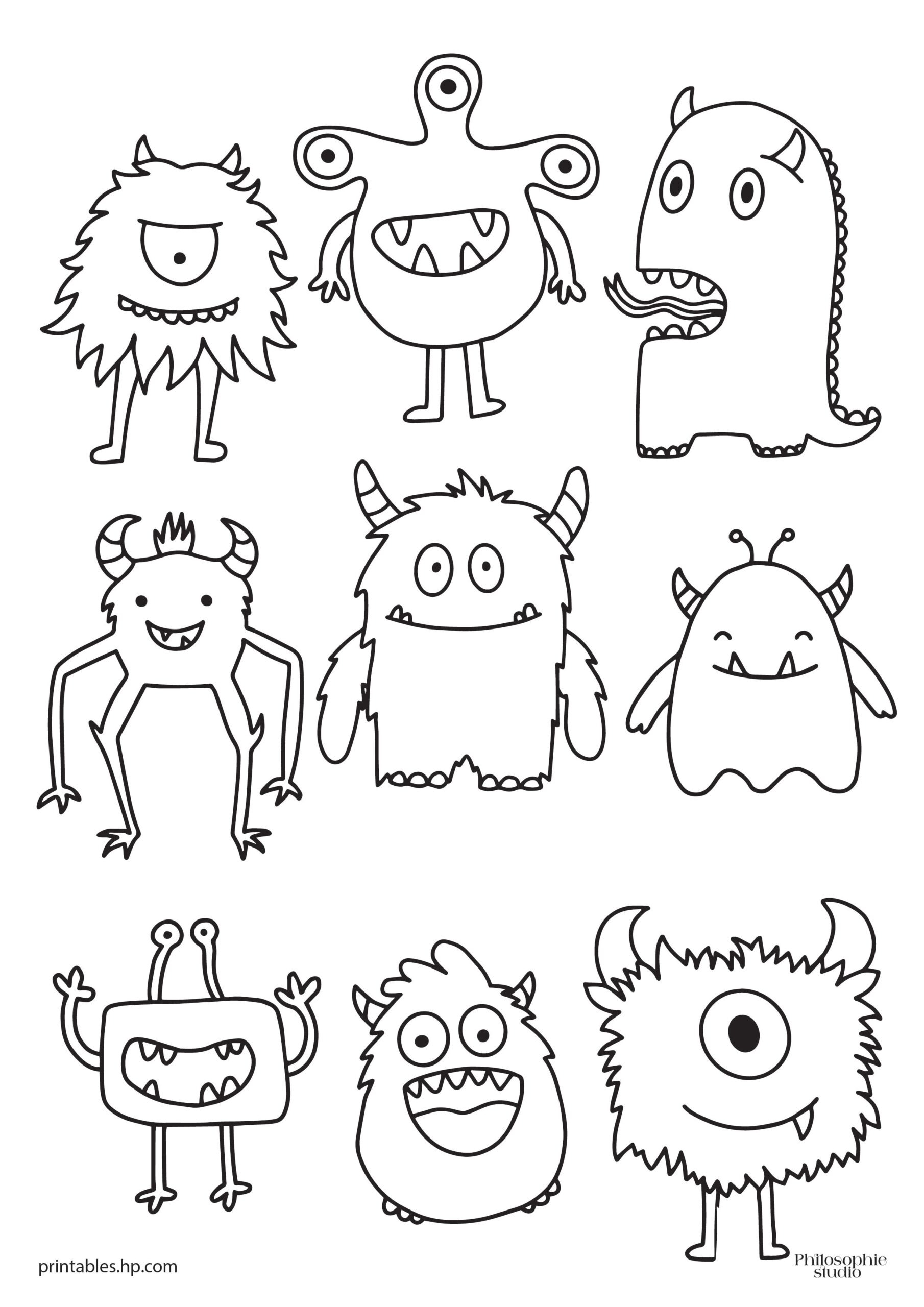 Educational Coloring Pages For Kids Printable