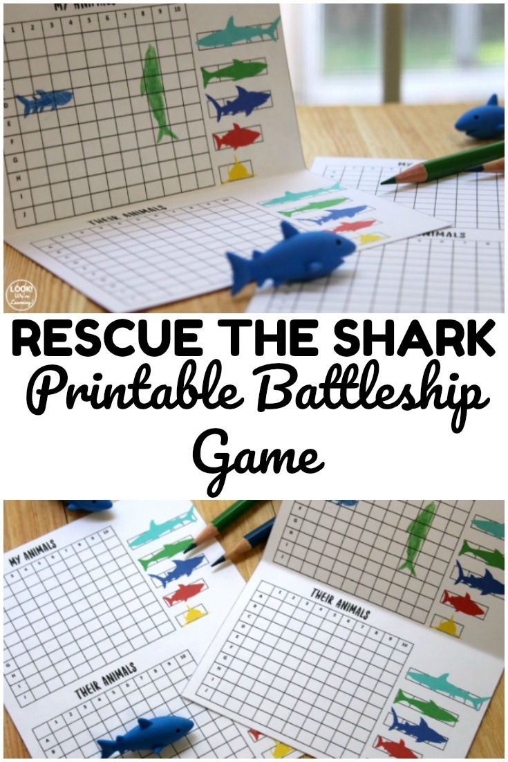 Printable Battleship Game With Educational Themes