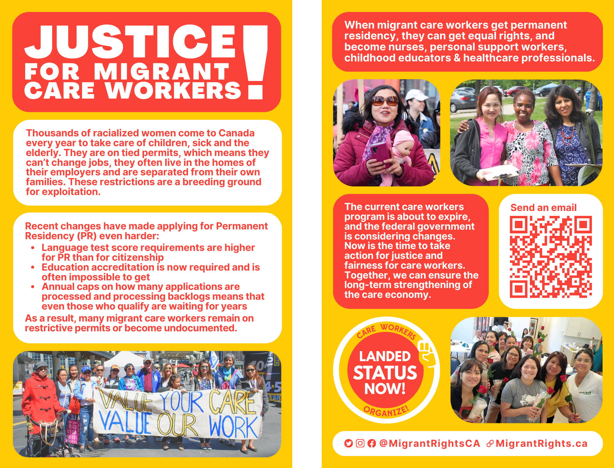 Printable Educational Flyer About Migrant Children Detainees