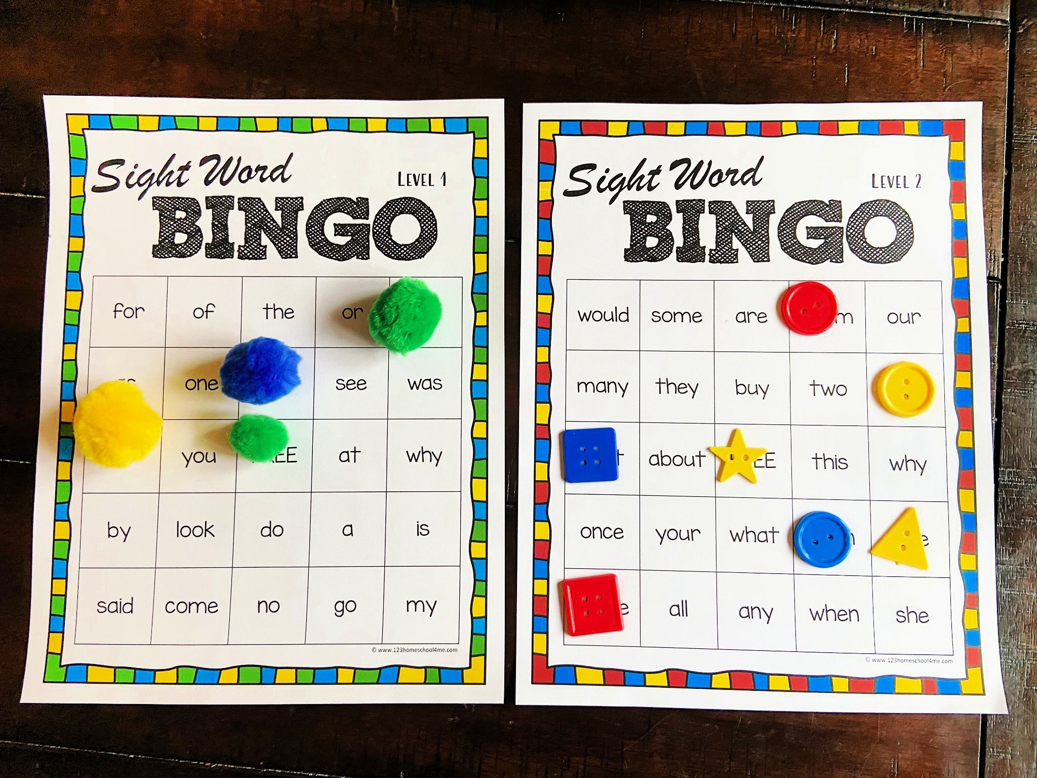 Free Printable Bingo Cards Education For Kids