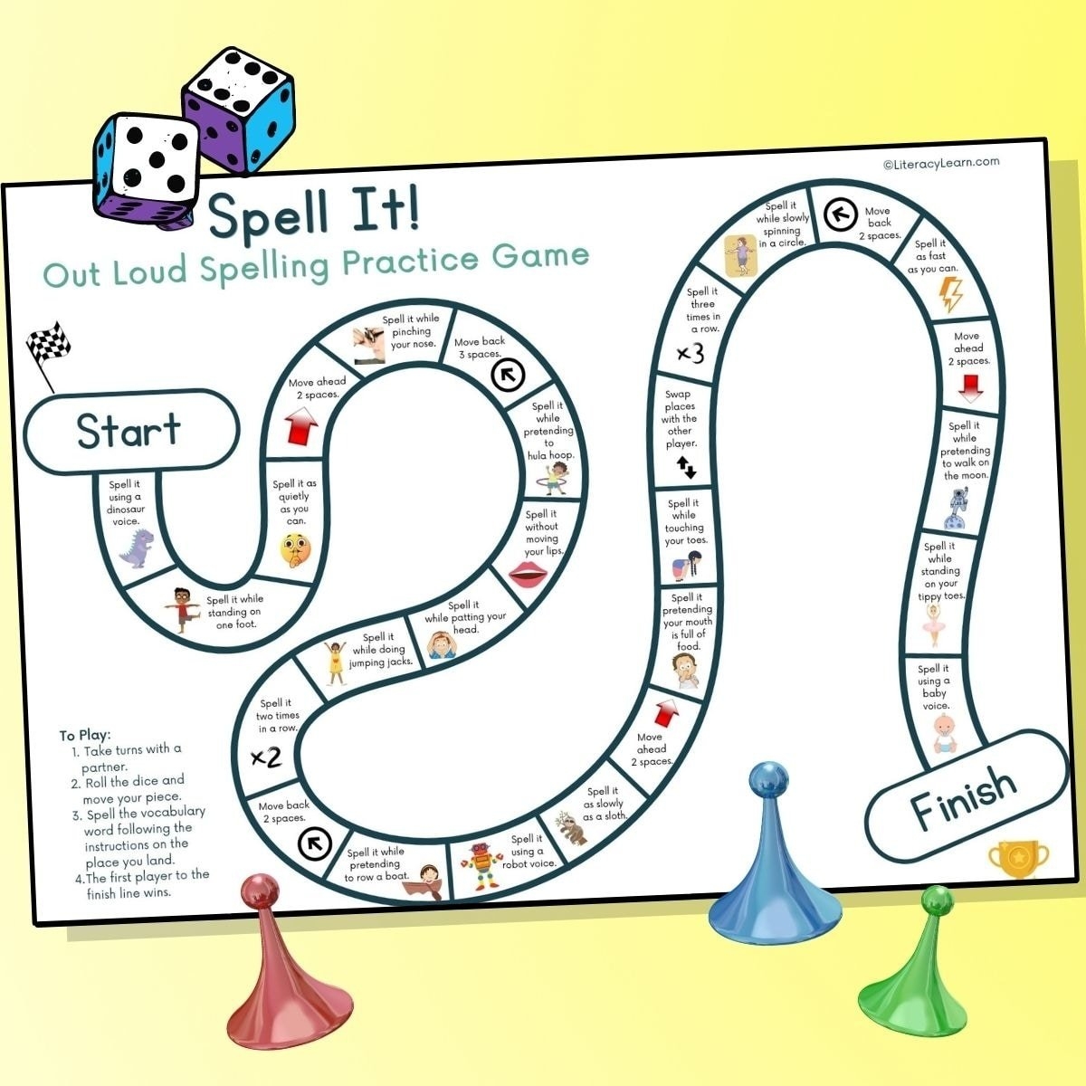 Free Printable Educational Board Games