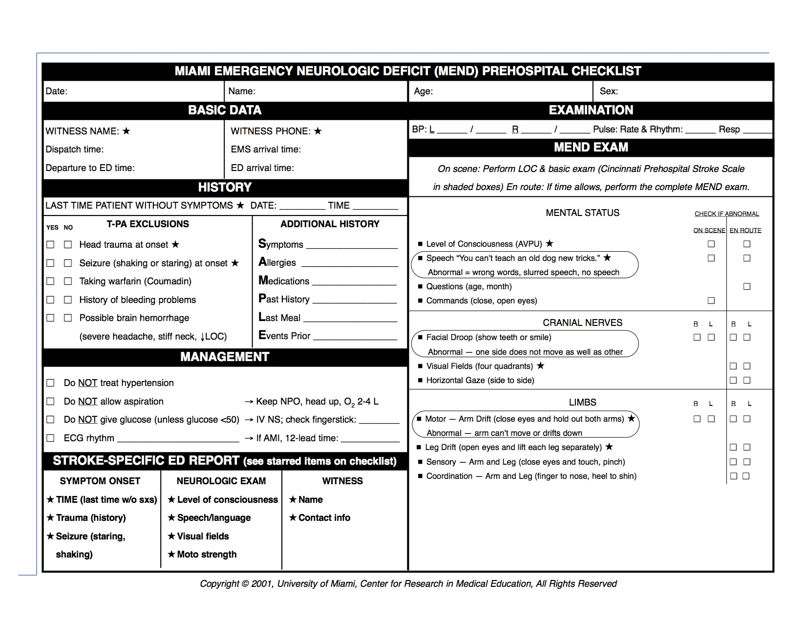 Stroke Assessment Physiopedia