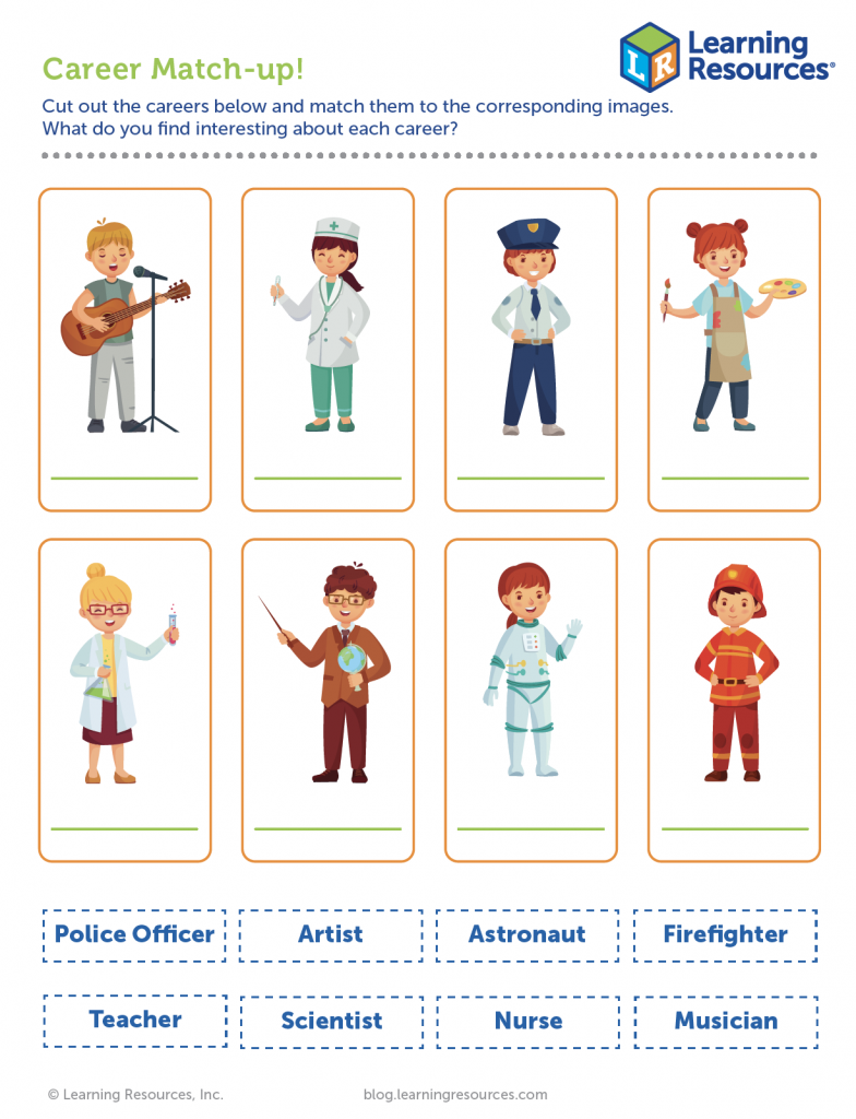 Take Your Child To Work Day Printables Learning Resources