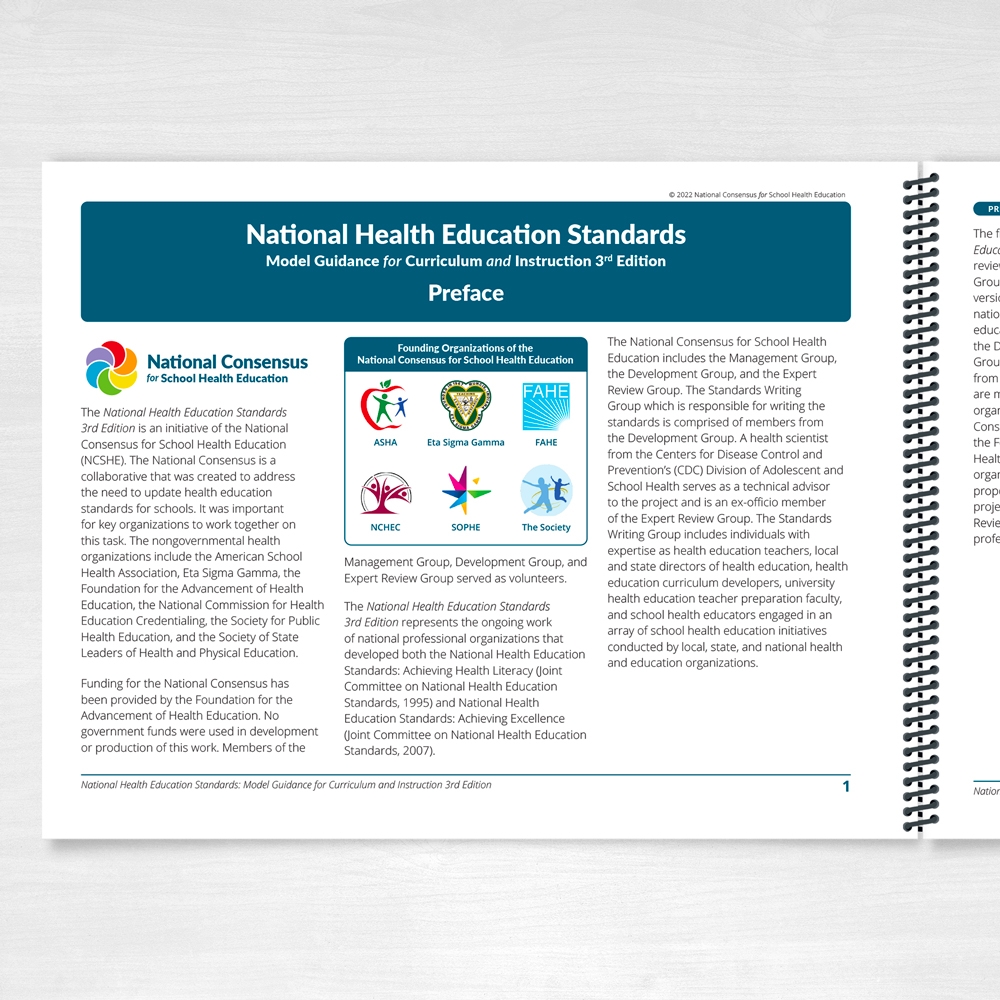 The Resources National Consensus For School Health Education