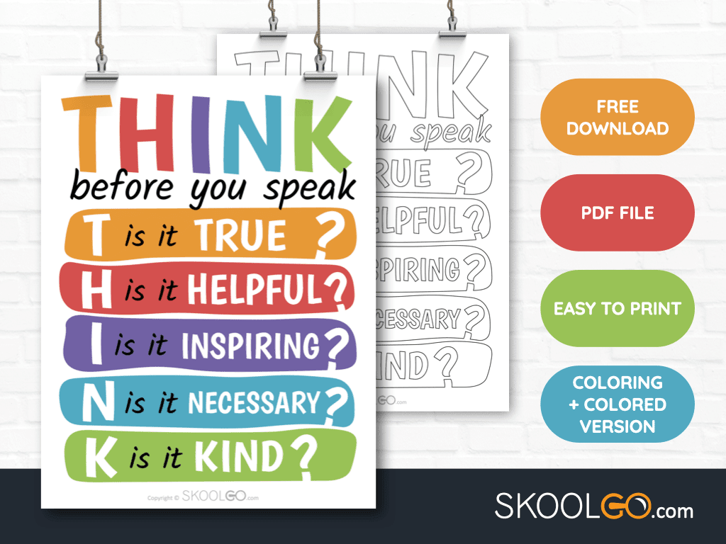 Free Educational Printable Posters