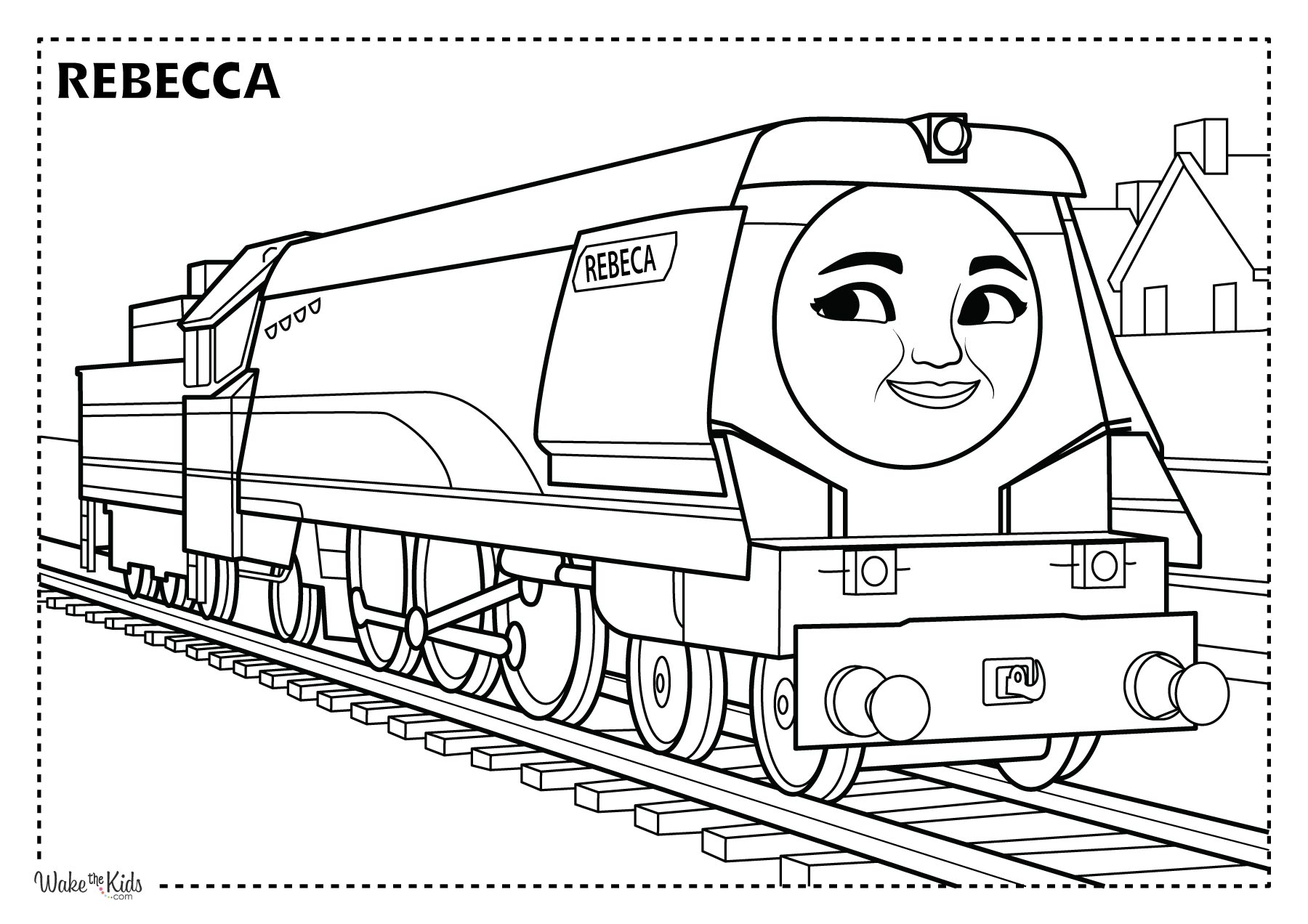 Thomas And Friends Coloring Pages Free Printable PDFs WakeTheKids