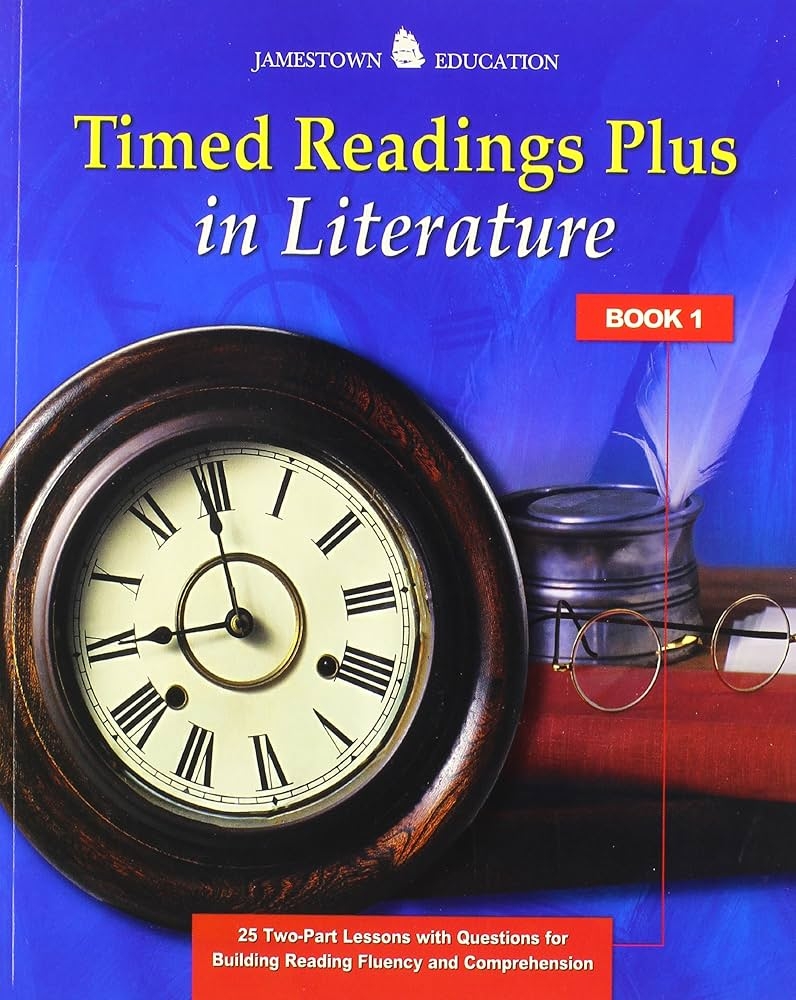 Timed Readings Plus In Literature Book 1 JT READING RATE FLUENCY McGraw Hill 9780078794469 Amazon Books