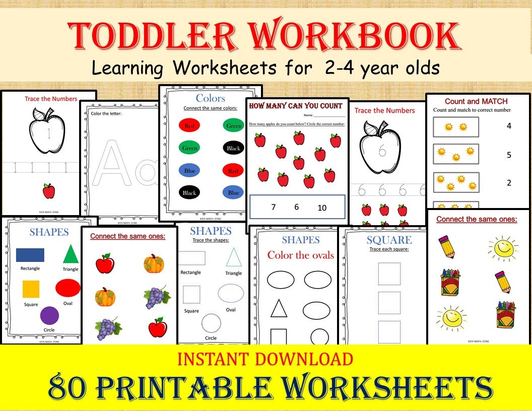 2 Year Old Educational Printables