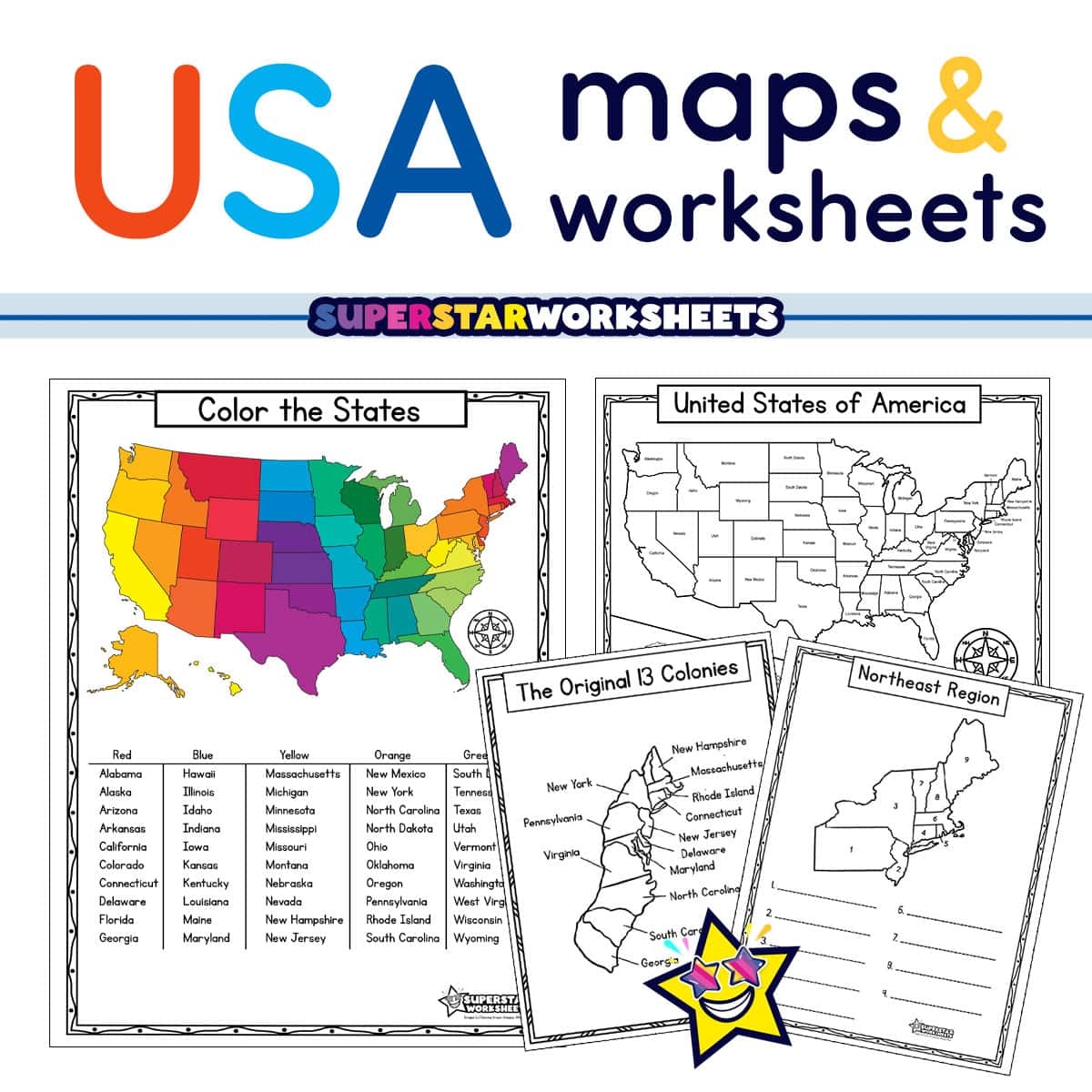 Printable Geography Quiz For Special Education