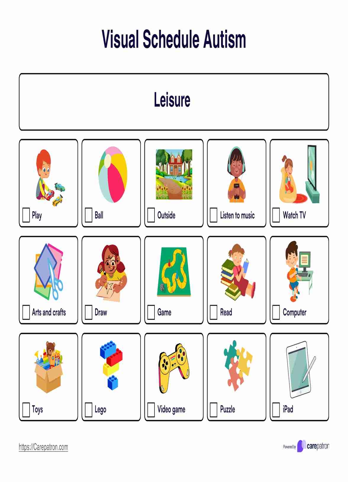 Autism And Physical Education printables